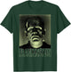 Universal Monsters Frankenstein Dark Portrait T-Shirt - T-Shirt | Forest