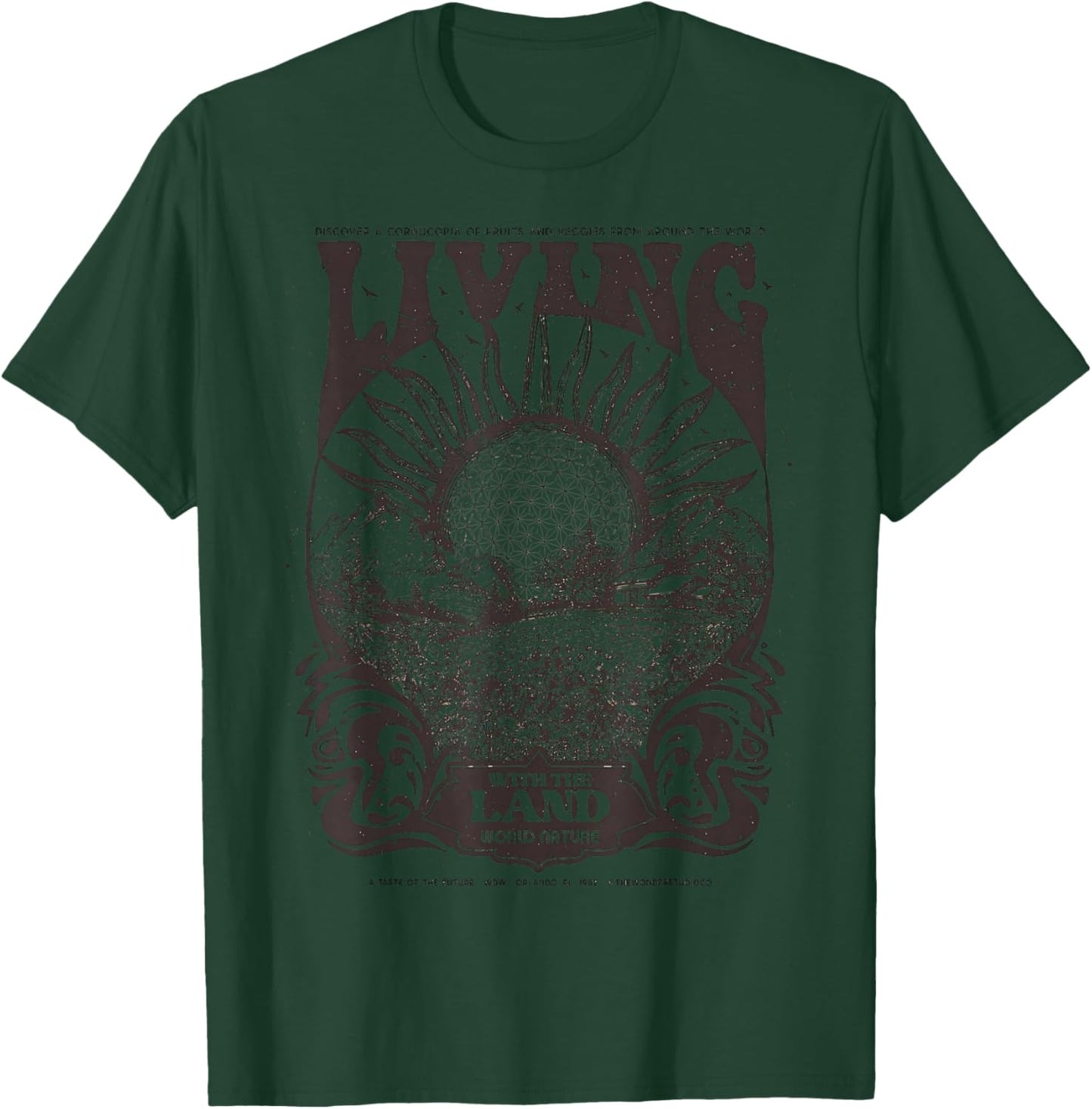 Living With The Land T-Shirt - T-Shirt | Forest
