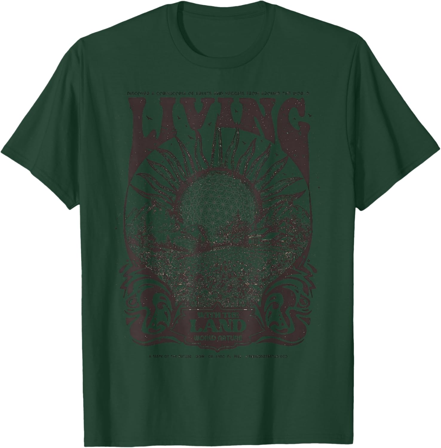 Living With The Land T-Shirt - T-Shirt | Forest