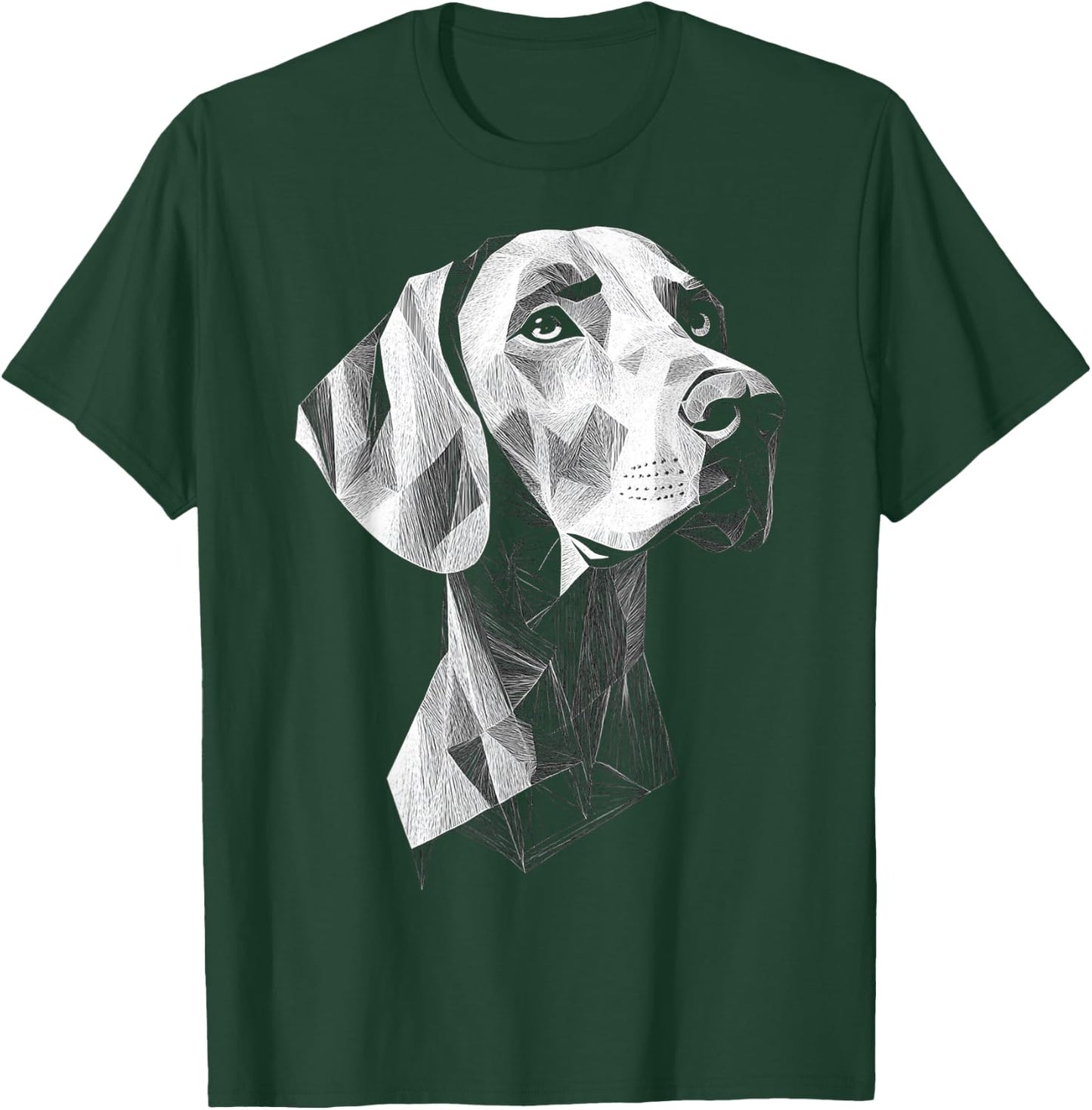 Weimaraner Dog Motif Pet Art Weimaraner Women Kids T-Shirt - T-Shirt | Forest