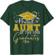 Proud Aunt of Two 2026 Graduates Twins Graduation T-Shirt - T-Shirt | Forest