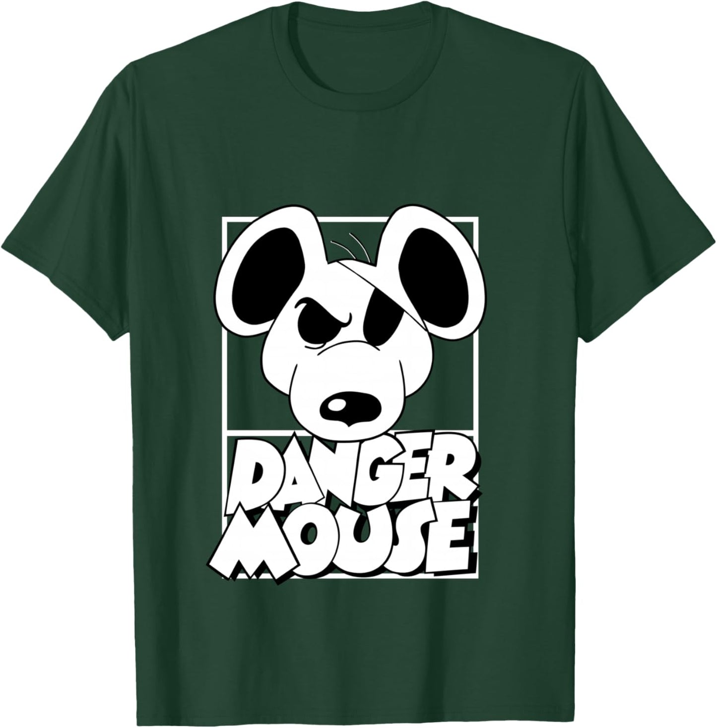 Danger Mouse Eye Patch T-Shirt - T-Shirt | Forest