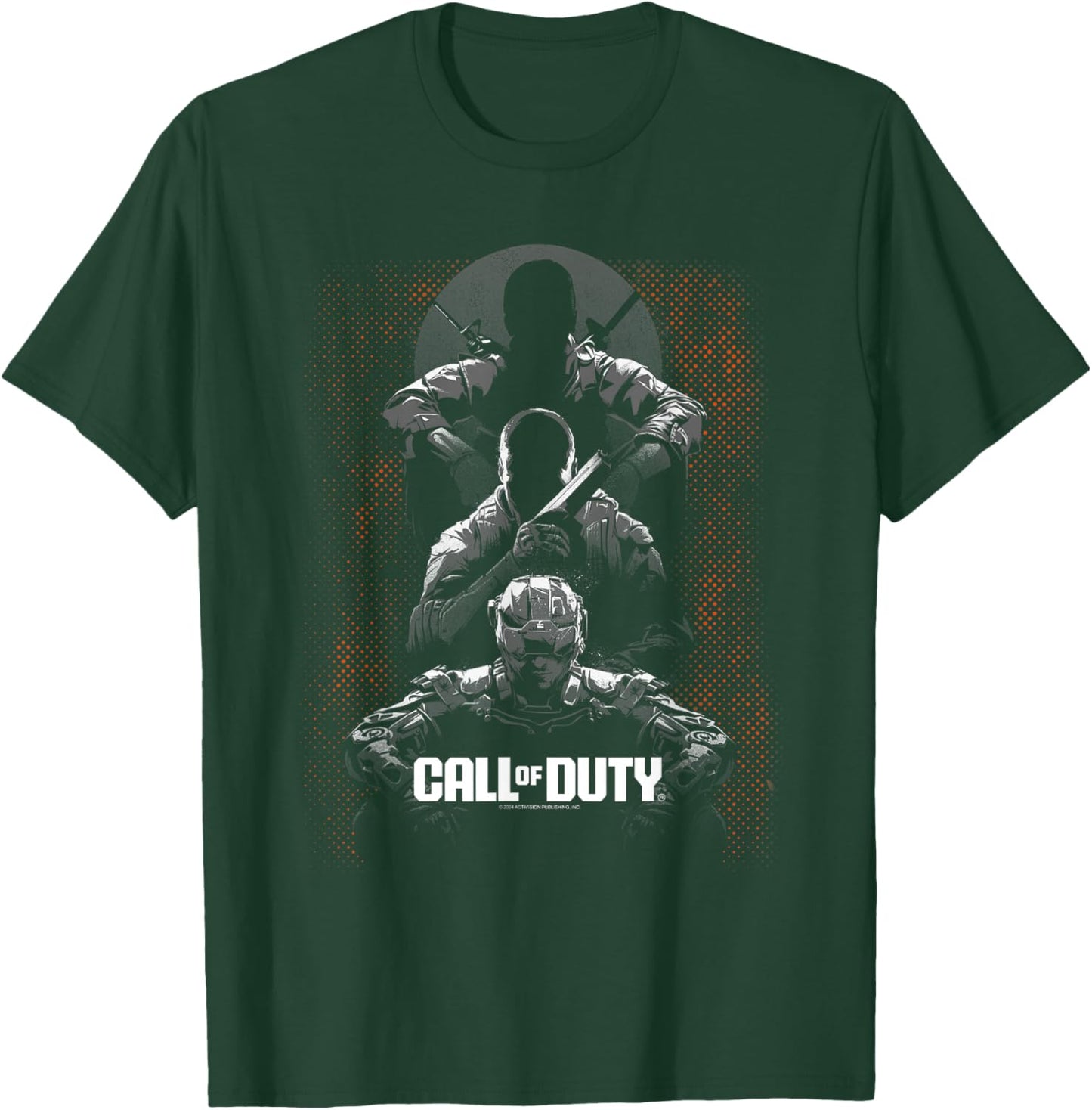 Call of Duty Black Ops Halftone Gaming T-Shirt - T-Shirt | Forest