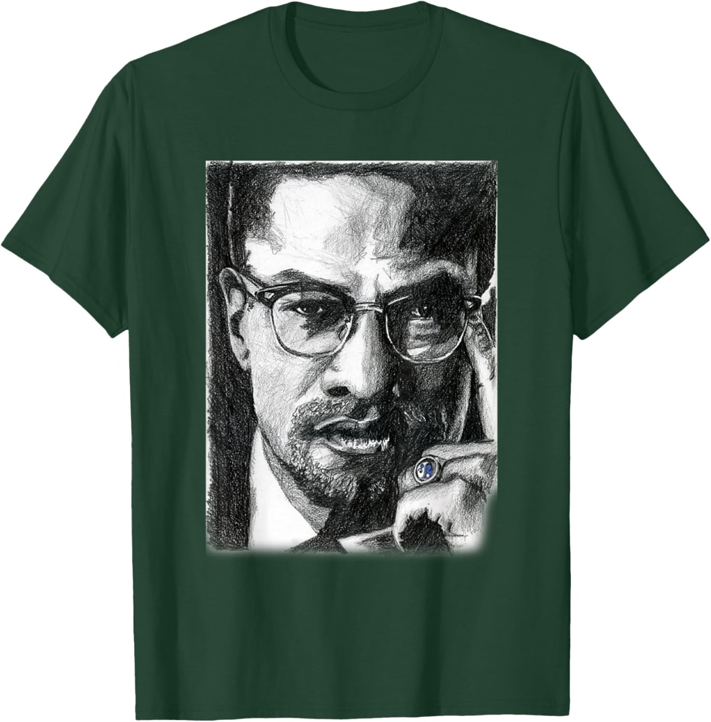 Brother Malcolm T-Shirt - T-Shirt | Forest