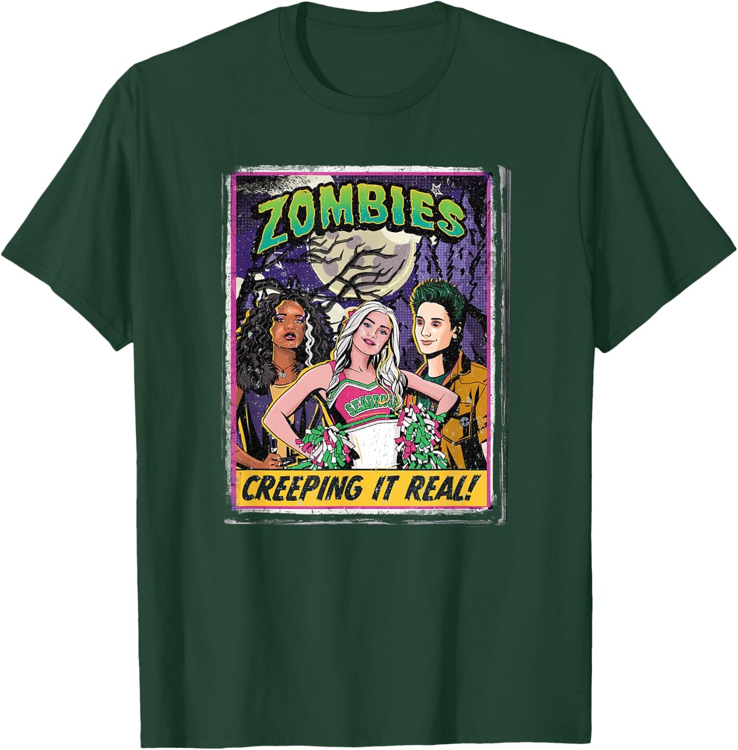 Disney Zombies 3 Zed Zombody Special T-Shirt - T-Shirt | Forest