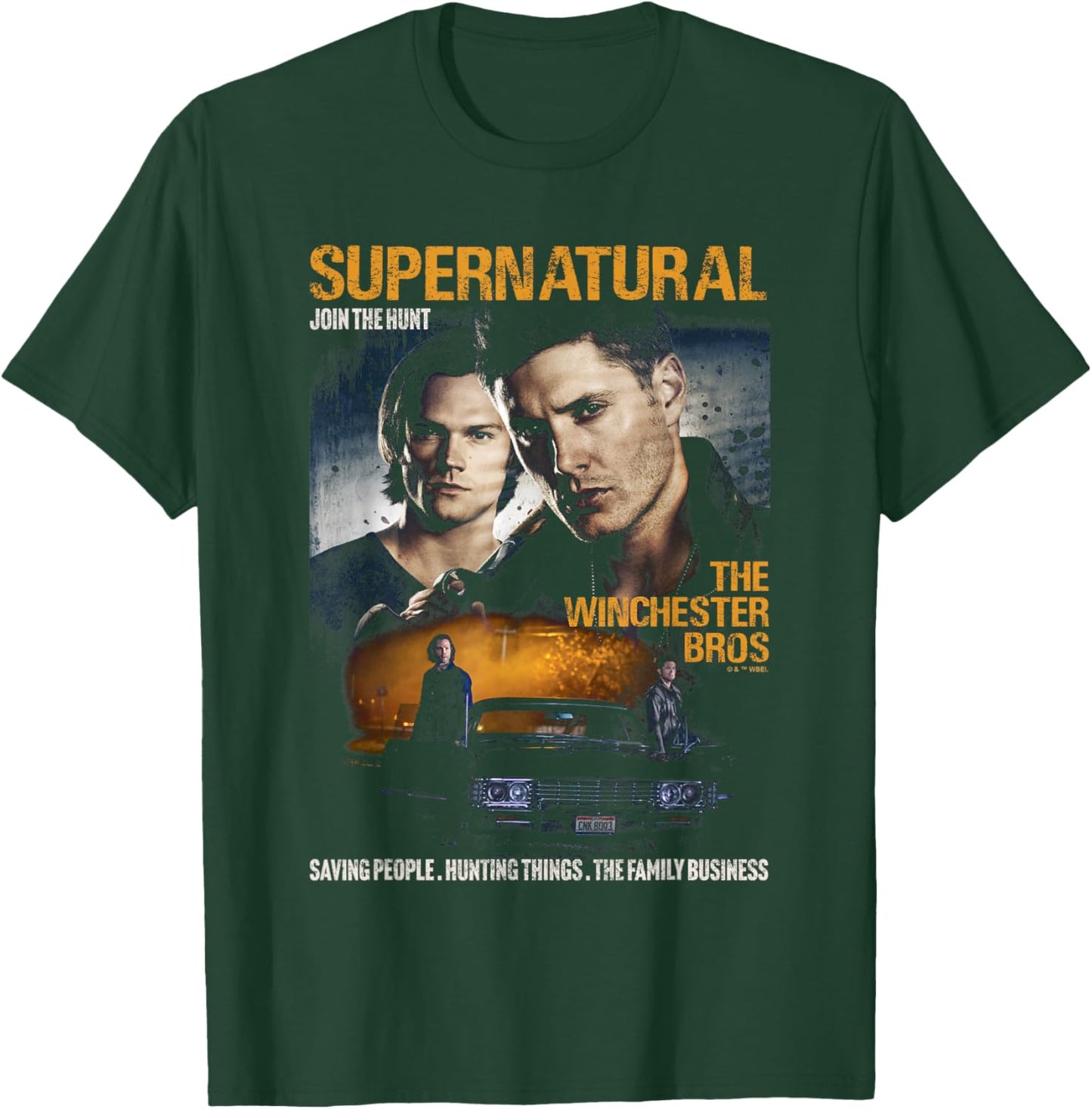 Supernatural Sam and Dean Poster T-Shirt - T-Shirt | Forest