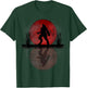 Werewolf Under A Full Blood Moon Howling T-Shirt - T-Shirt | Forest