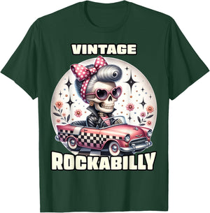 Vintage Rockabilly 50s Sock Hop Dance Doo Wop 1950s Art T-Shirt - T-Shirt | Forest