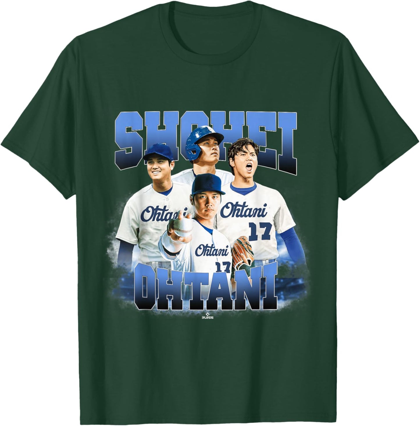 Shohei Ohtani | Los Angeles Baseball MLB Player | MLBOHT5001 T-Shirt - T-Shirt | Forest