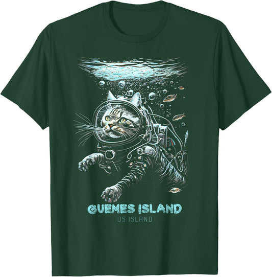 Guemes Island US Island T-Shirt - T-Shirt | Forest