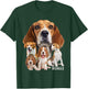 I Love My Beagle Shirt Dog Themed Funny Beagle Lover T Shirt Men Women Kids T-Shirt - T-Shirt | Forest