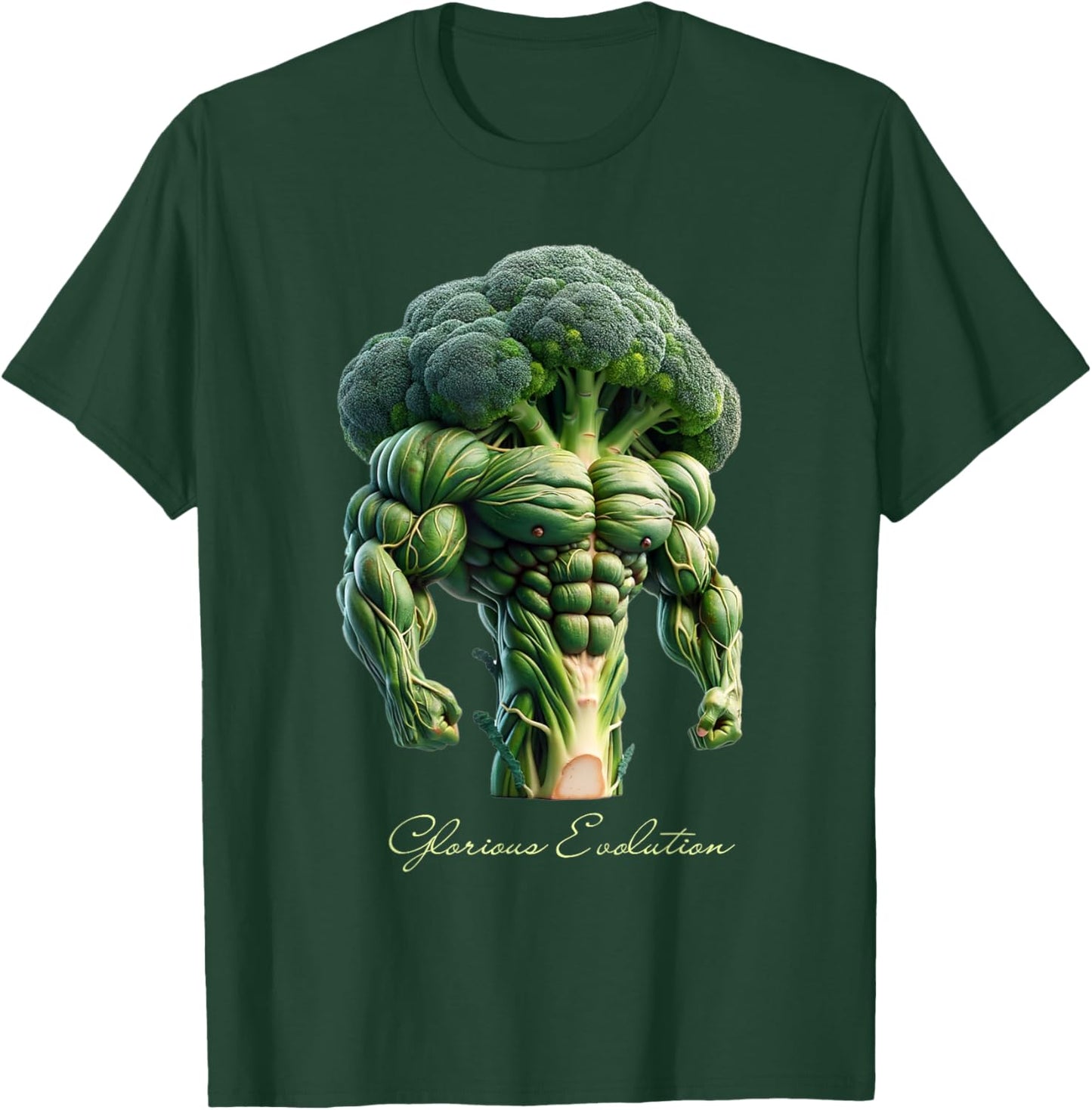 Muscle broccoli T-Shirt - T-Shirt | Forest