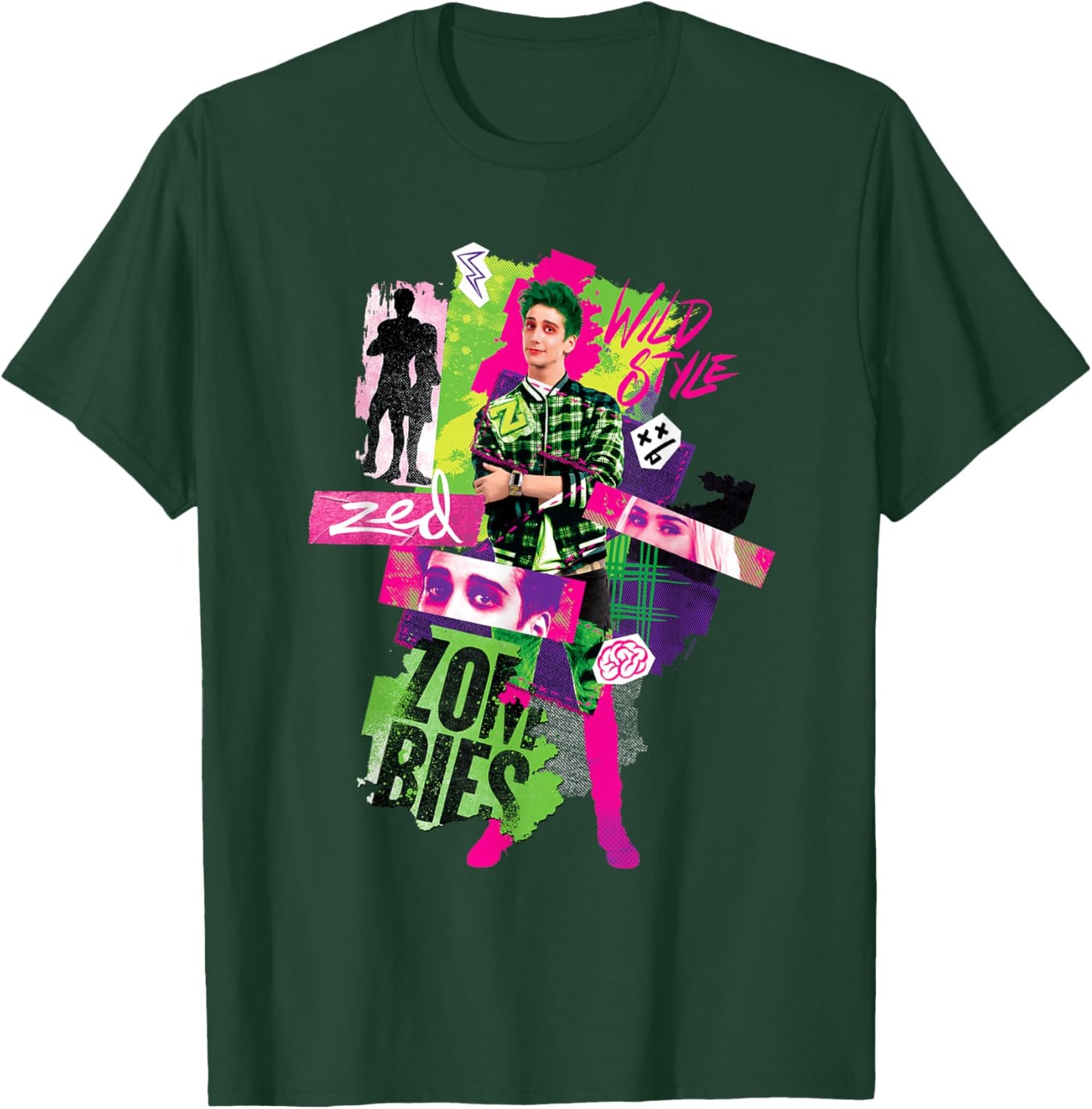 Disney Channel Zombies 3 Zed Wild Style Z-O-M-B-I-E-S 3 T-Shirt - T-Shirt | Forest