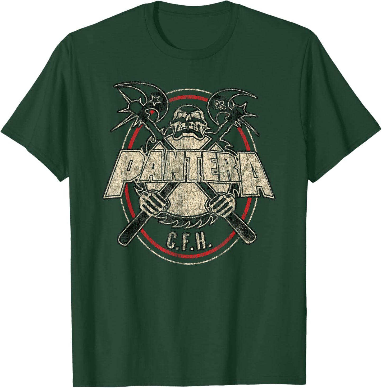 Official Pantera C.F.H. Black T-Shirt - T-Shirt | Forest