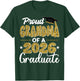 Proud Grandma of A Class of 2026 Graduate Senior Graduation T-Shirt - T-Shirt | Forest