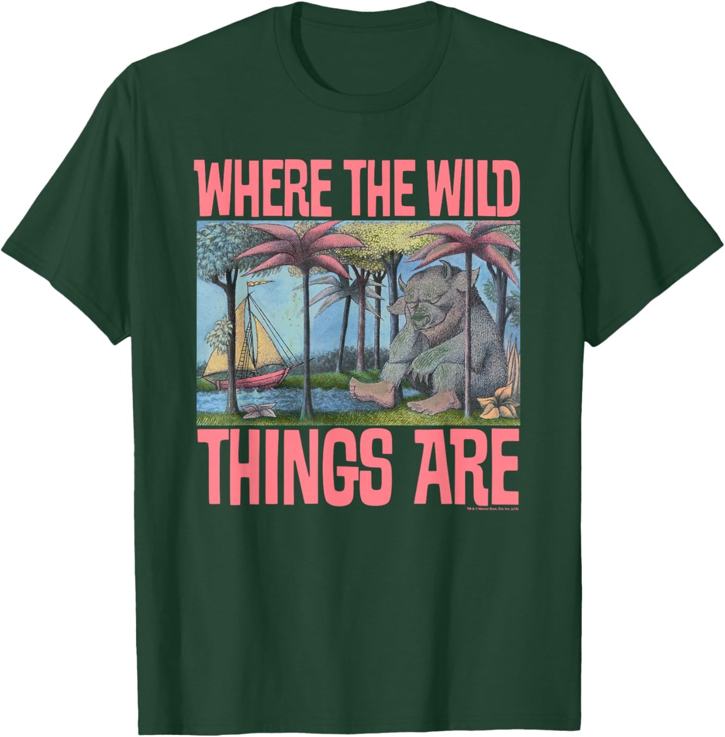 Where the Wild Things Are Cover T-Shirt - T-Shirt | Forest