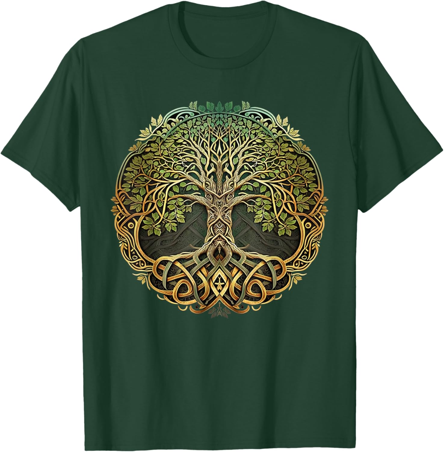 Celtic Knot Tree of Life T-Shirt - T-Shirt | Forest