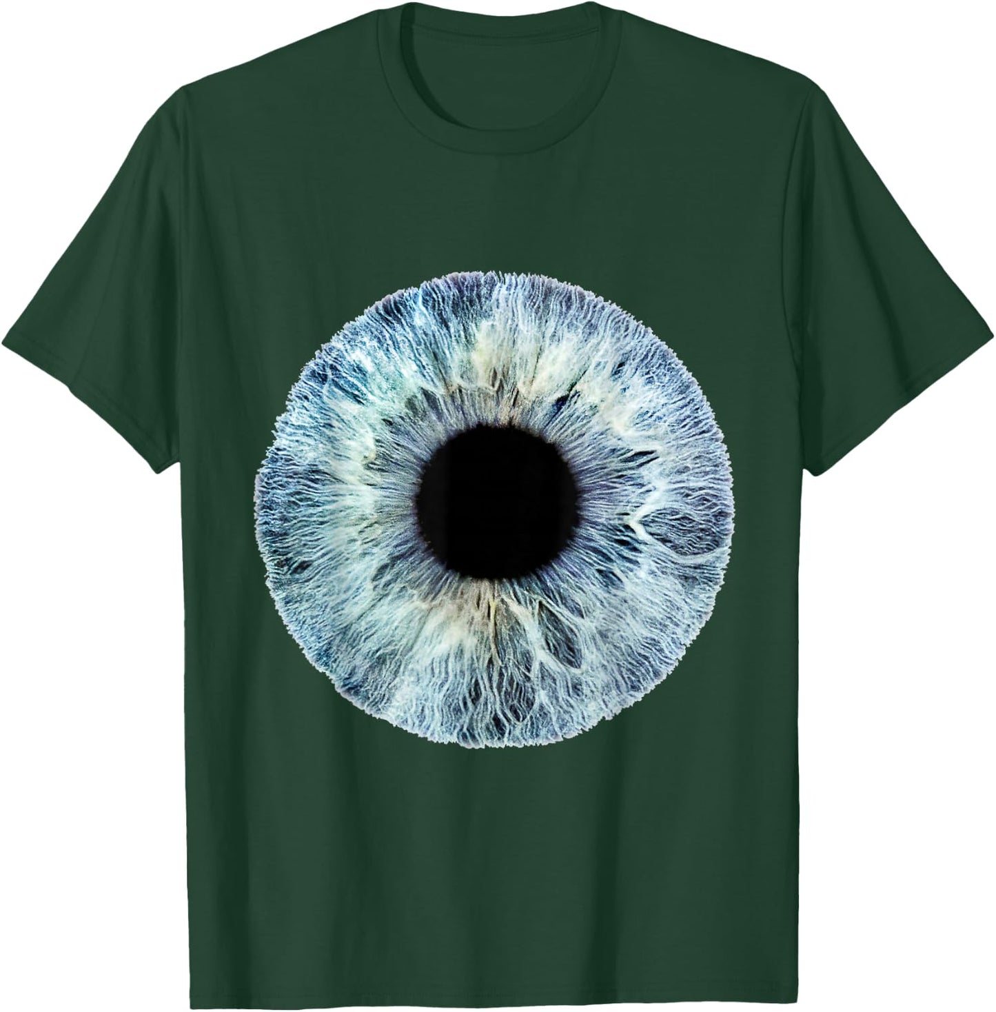 Big Eyeball Eye Watching - Funny Optometrist Opthalmologist T-Shirt - T-Shirt | Forest