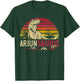 Arjun Saurus Funny Personalized Dinosaur T Rex Name Boy Gift T-Shirt - T-Shirt | Forest