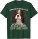 Cavalier King Charles Spaniel Tri Professional Human Trainer T-Shirt - T-Shirt | Forest