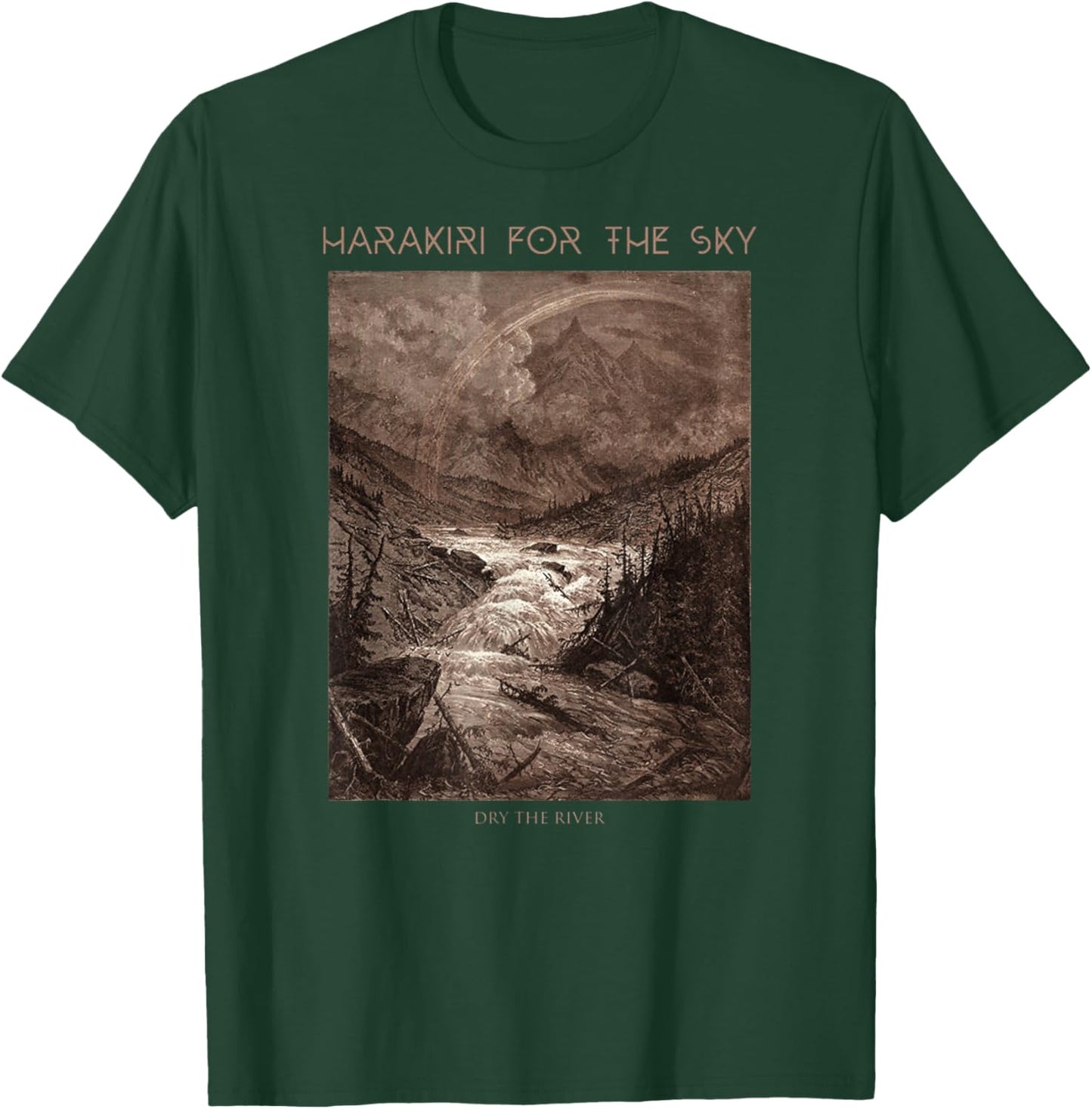 Harakiri For The Sky - Dry The River T-Shirt - T-Shirt | Forest