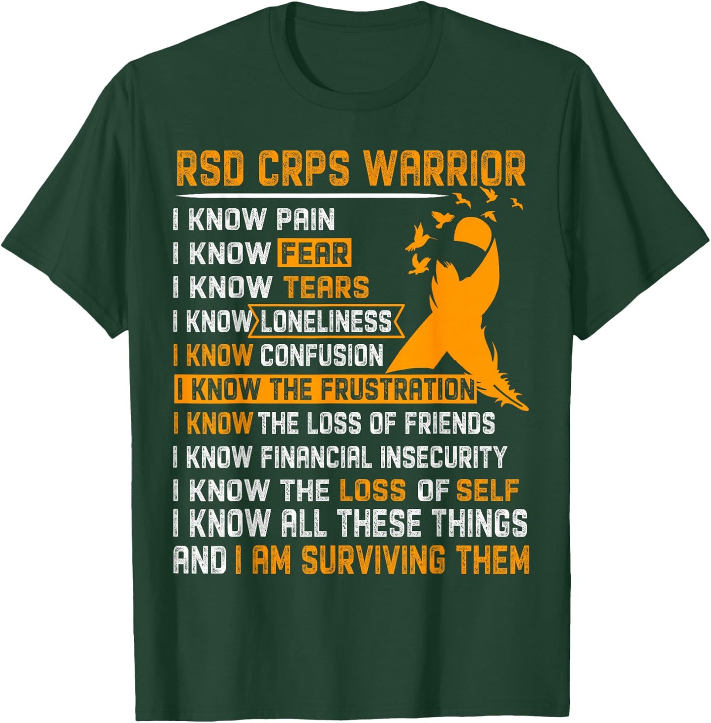 RSD CRPS Warrior Shirt Men T-Shirt - T-Shirt | Forest