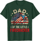 4th of July Birthday Dad Daddy of The Little Firecracker T-Shirt - T-Shirt | Forest