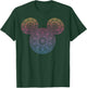 Disney Mickey and Friends Mandala Mickey Ears Small T-Shirt - T-Shirt | Forest