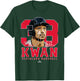 Silhouette Steven Kwan Cleveland MLBPA T-Shirt - T-Shirt | Forest