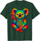 Tie-Dye Koala Peace Sign Hippo T-Shirt - T-Shirt | Forest