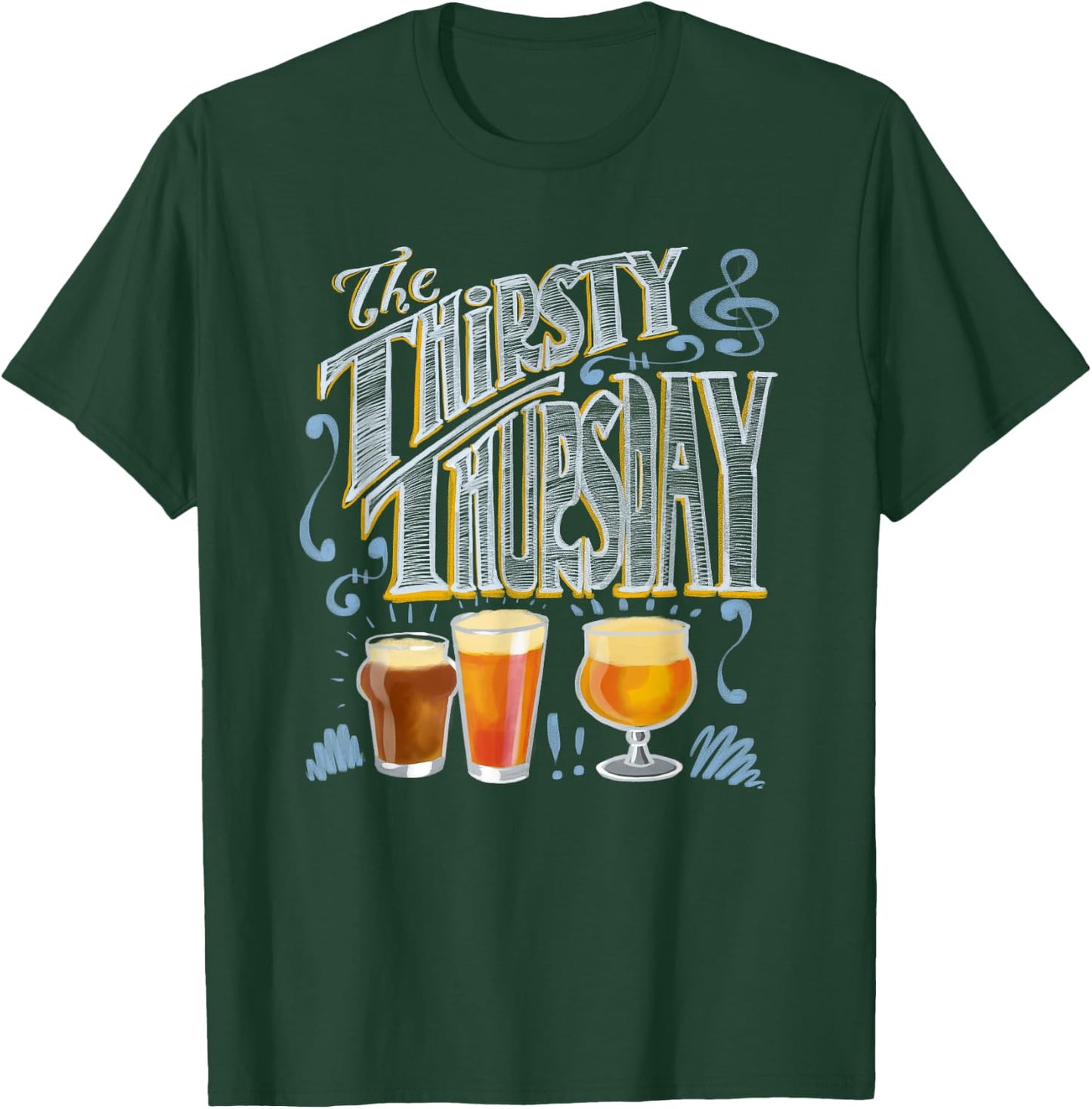 The Thirsty Thursday beer T-Shirt - T-Shirt | Forest