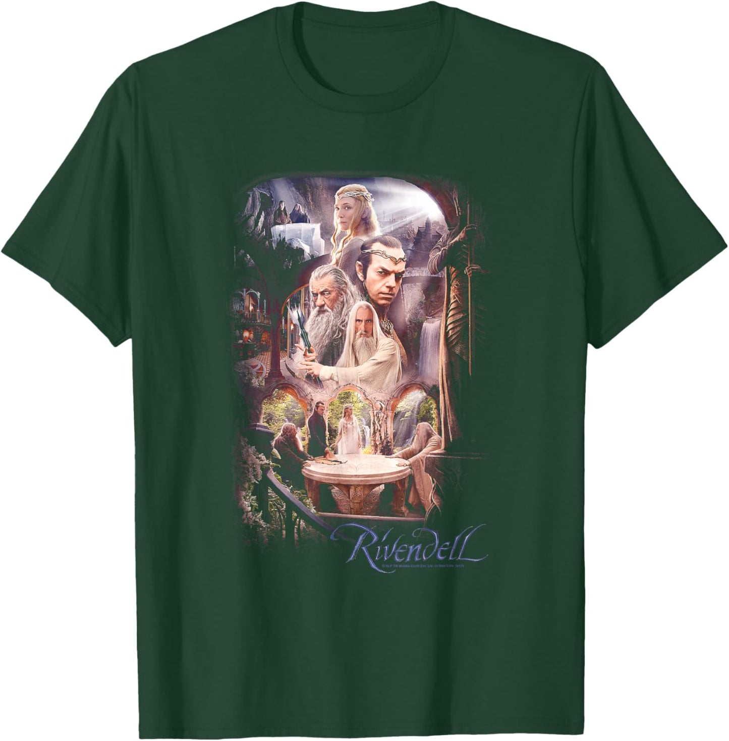 The Hobbit Rivendell T-Shirt - T-Shirt | Forest