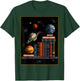 Book Planets Illustration Graphic Fantasy Art T-Shirt - T-Shirt | Forest