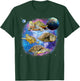 Red Eared Slider in Space, Funny Red Eared Slider T-Shirt - T-Shirt | Forest