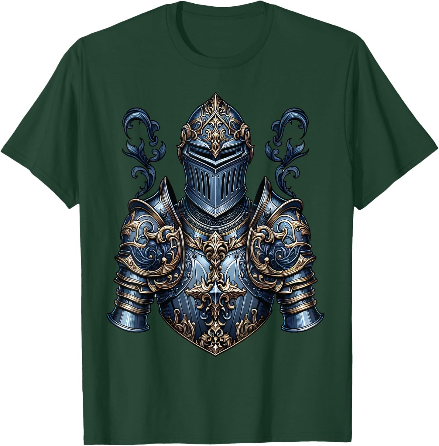 Knight Armor Costume T-Shirt - T-Shirt | Forest