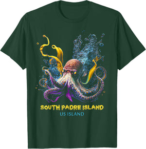 South Padre Island US Island T-Shirt - T-Shirt | Forest