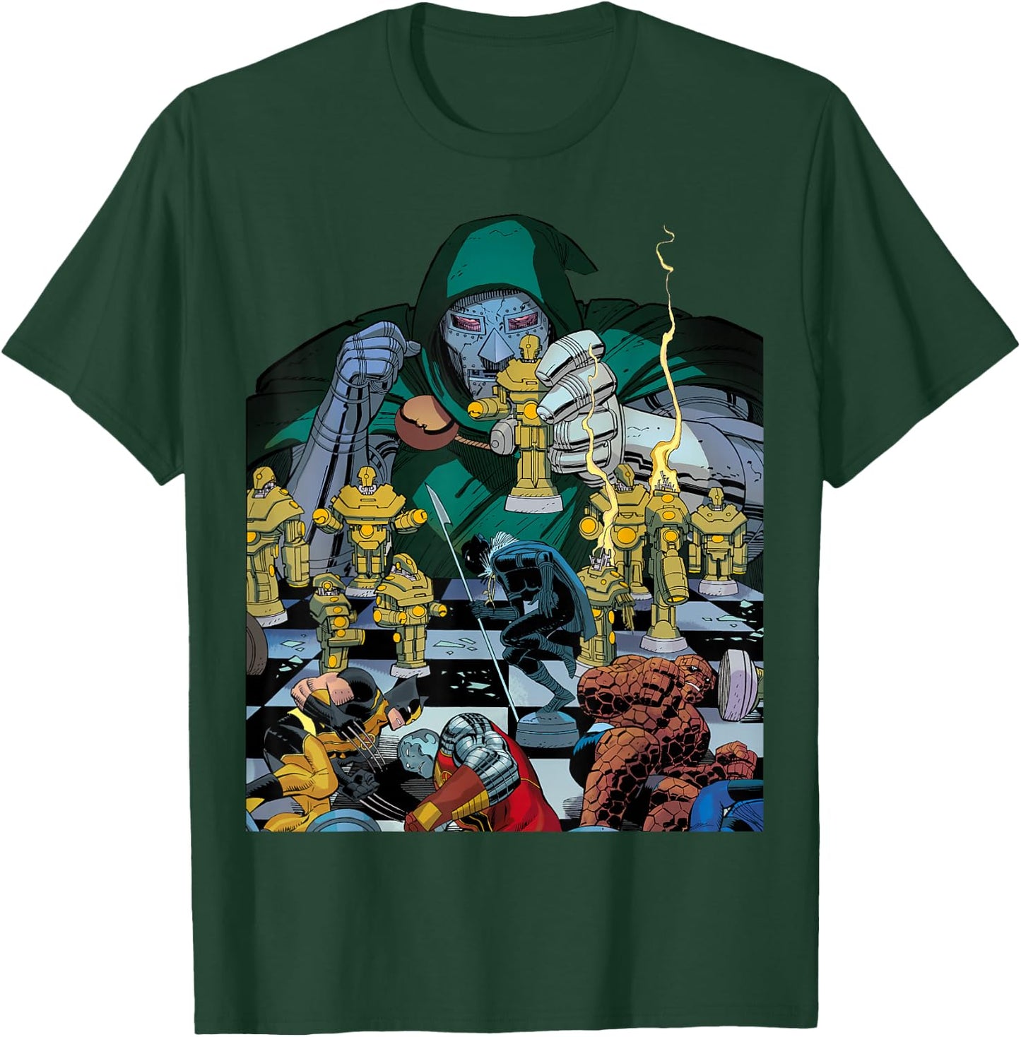Marvel Doctor Doom Doomwar #3 Comic Cover T-Shirt - T-Shirt | Forest