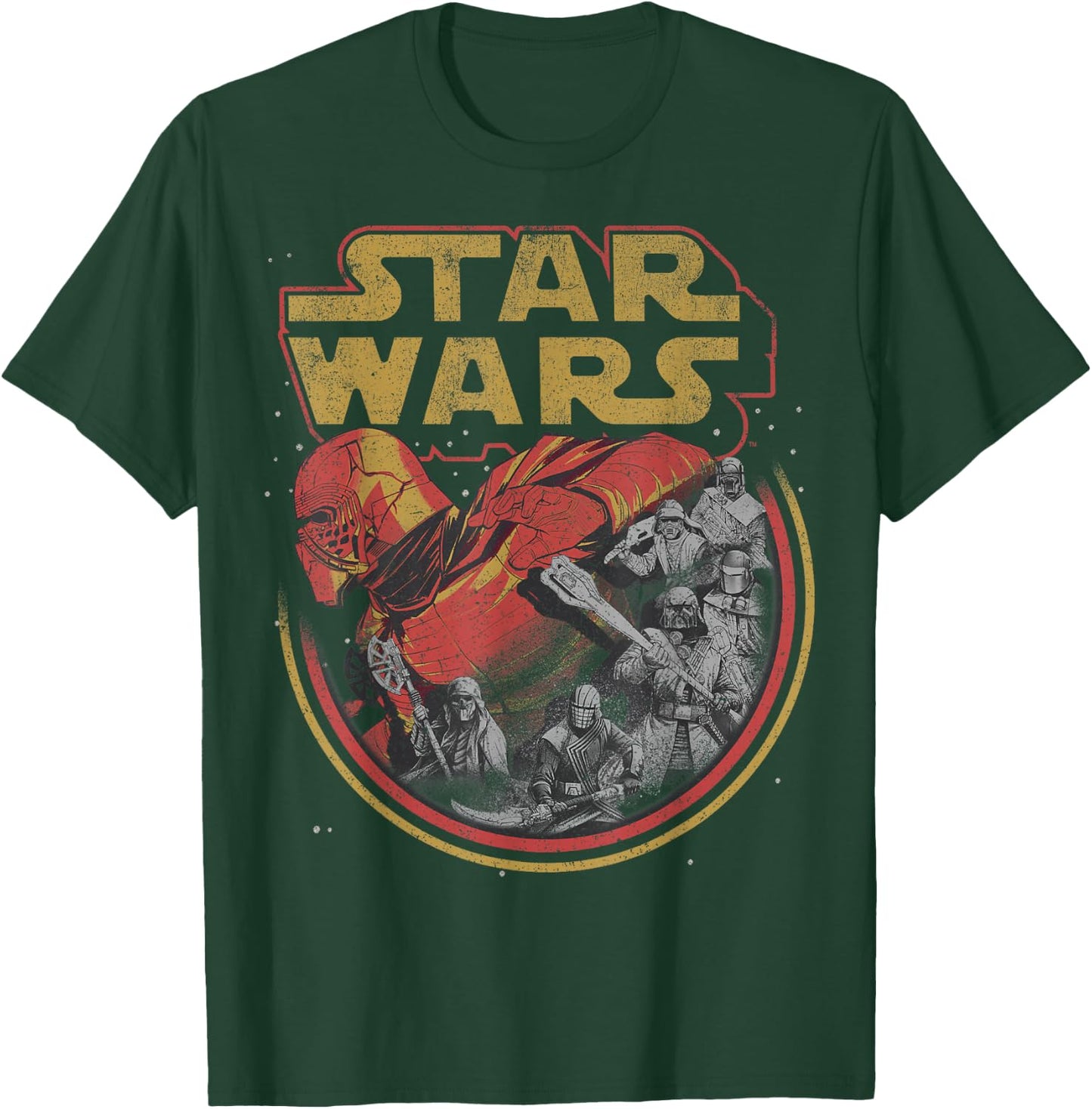 Star Wars The Rise of Skywalker Retro Knights of Ren T-Shirt - T-Shirt | Forest
