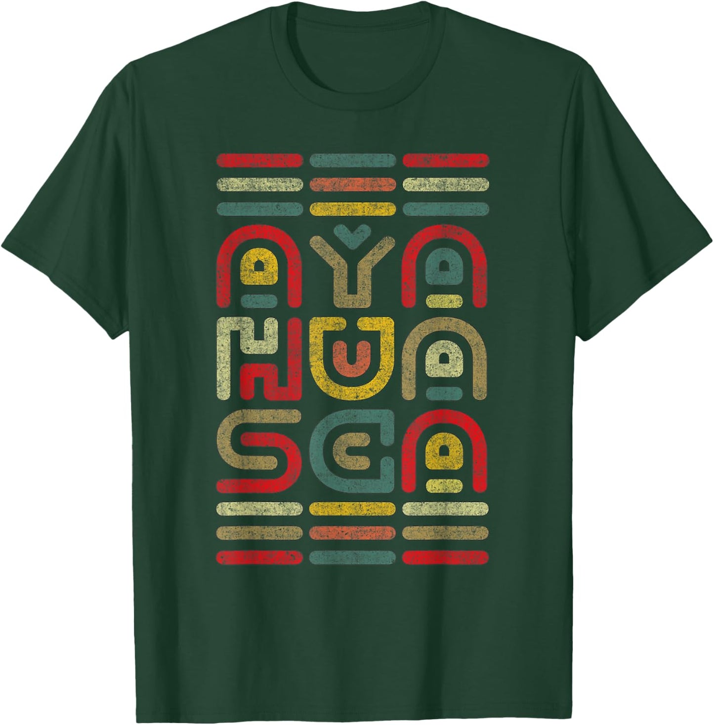 Ayahuasca Shaman - Plant Medicine of Peru, Brazil Rainforest T-Shirt - T-Shirt | Forest