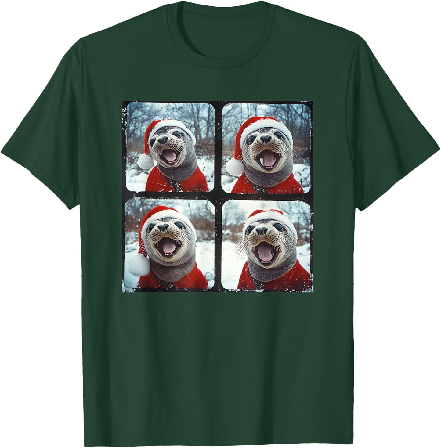 Santa Seal T-Shirt - T-Shirt | Forest