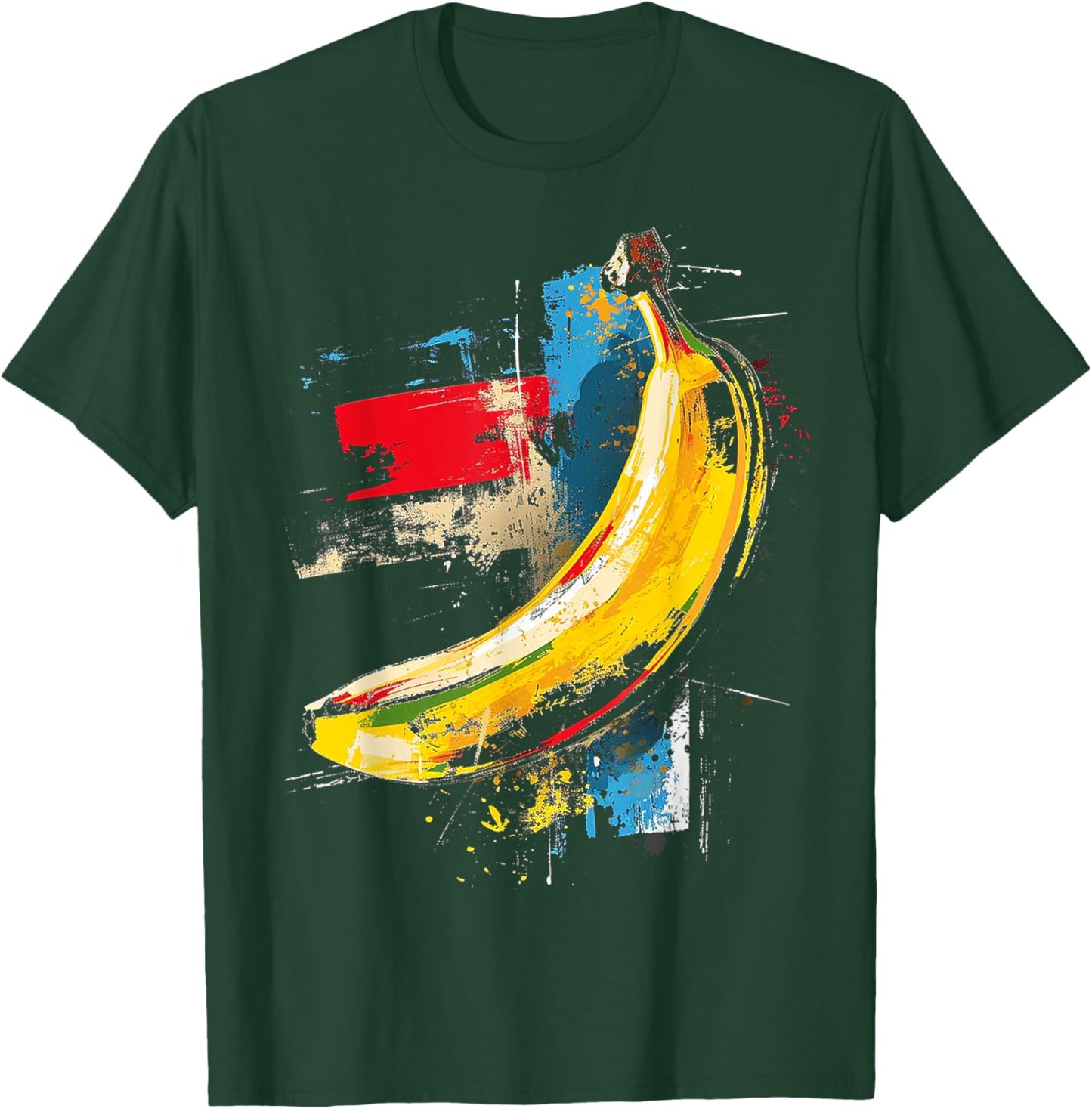 Artwork Fruit Motif Banana Art T-Shirt - T-Shirt | Forest