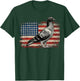 Pigeon Bird 4th of July USA Patriotic Pigeon USA Flag T-Shirt - T-Shirt | Forest