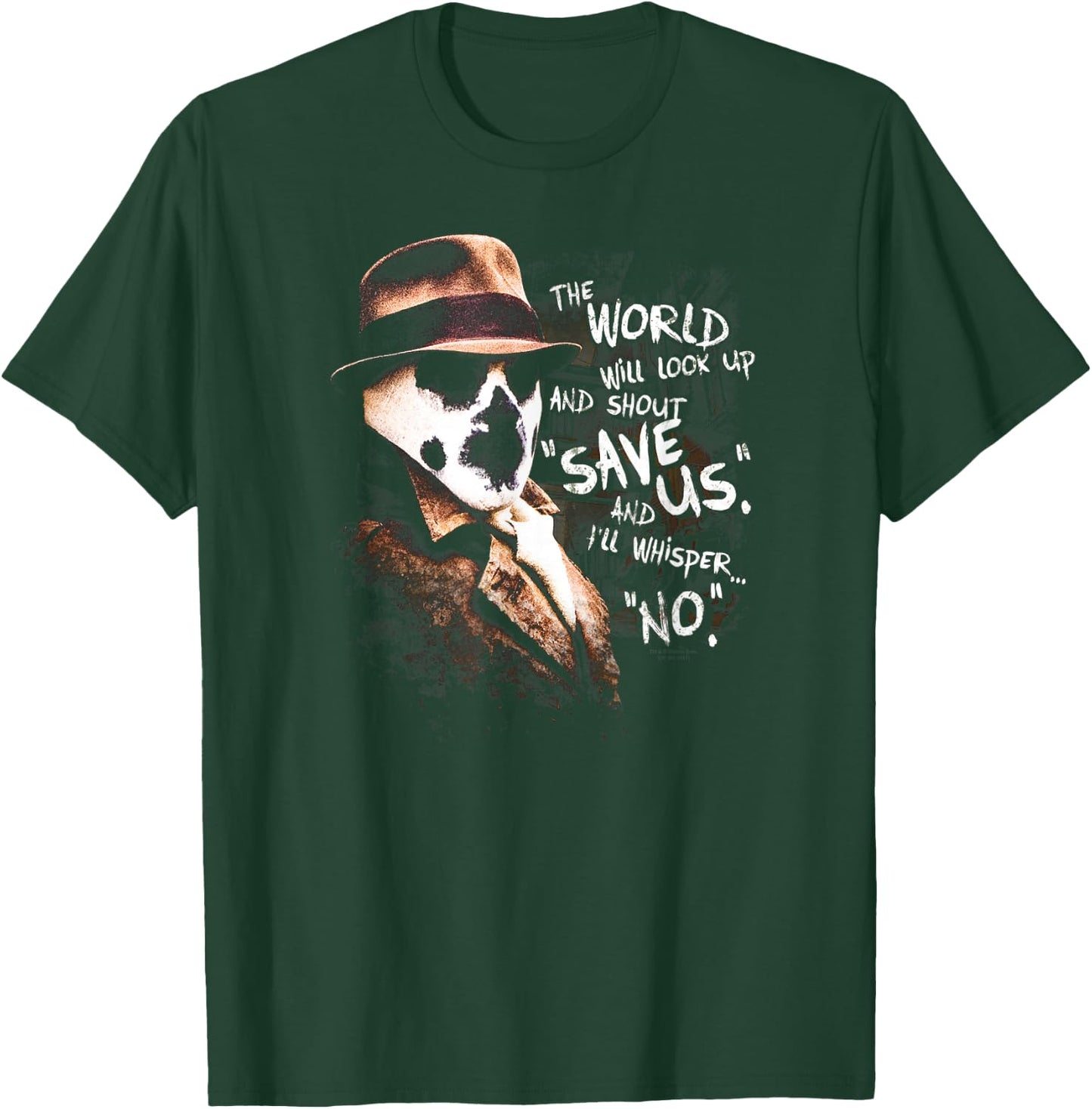 Watchmen Whisper T-Shirt - T-Shirt | Forest