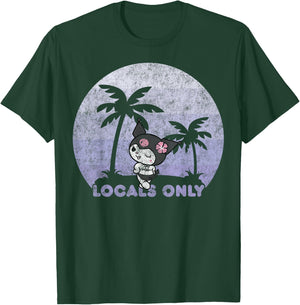 Kuromi Locals Only T-Shirt - T-Shirt | Forest