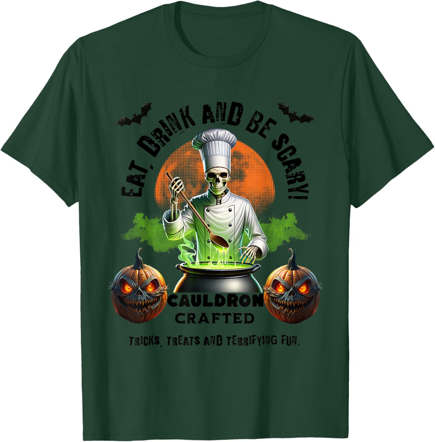 Halloween Chef T-Shirt - T-Shirt | Forest