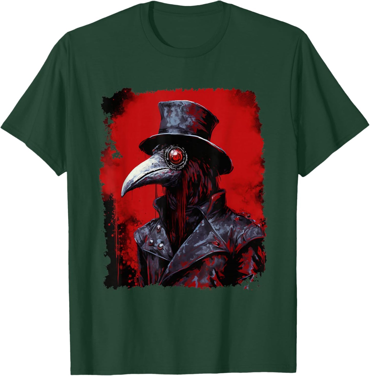 Plague Doctor T-Shirt - T-Shirt | Forest