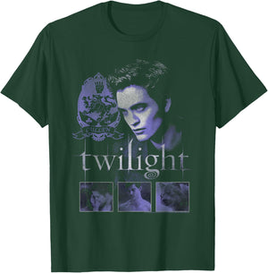 Twilight Edward and Icons T-Shirt - T-Shirt | Forest