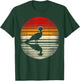 Turaco Bird Sunset Retro Style Safari Vintage 70s T-Shirt - T-Shirt | Forest