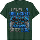 Level 13 Unlocked 13 Year Old Gifts Boys 13th Birthday Boy T-Shirt - T-Shirt | Forest