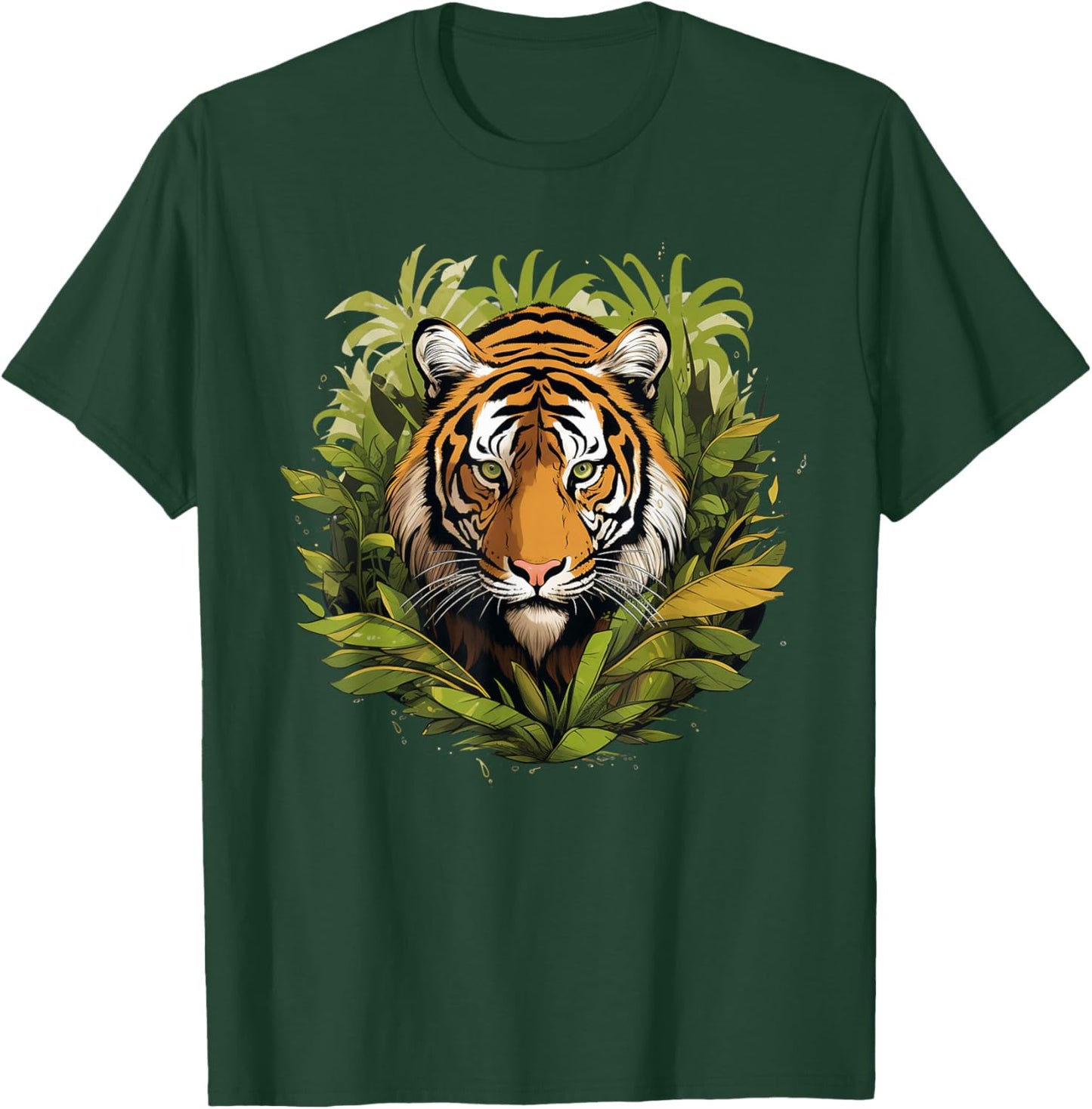 Colorful Tiger I Kids Tiger T-Shirt - T-Shirt | Forest